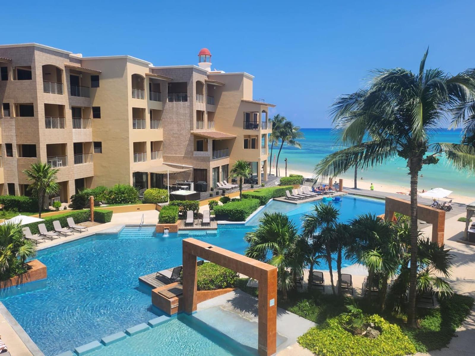 Ocean Front El Faro Reef 304 Aparthotel Playa del Carmen Exterior photo